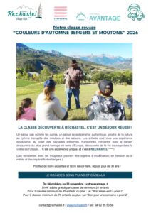 Classes bergers et moutons