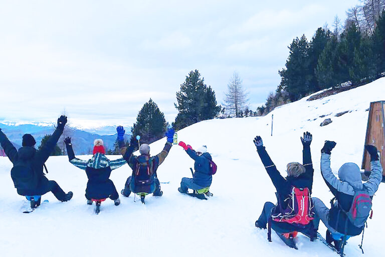 Vacances d'hiver famille - activité yooner