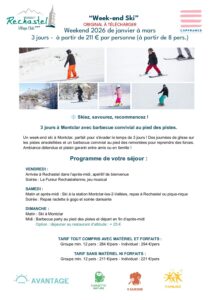Week-end : Hiver ski 2026