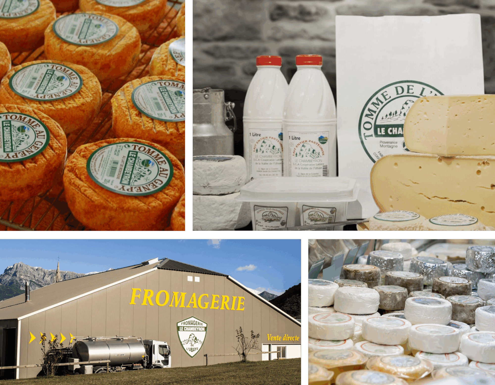 Les fromages de Rechastel vient de la Fromagerie-COP de la Bréole