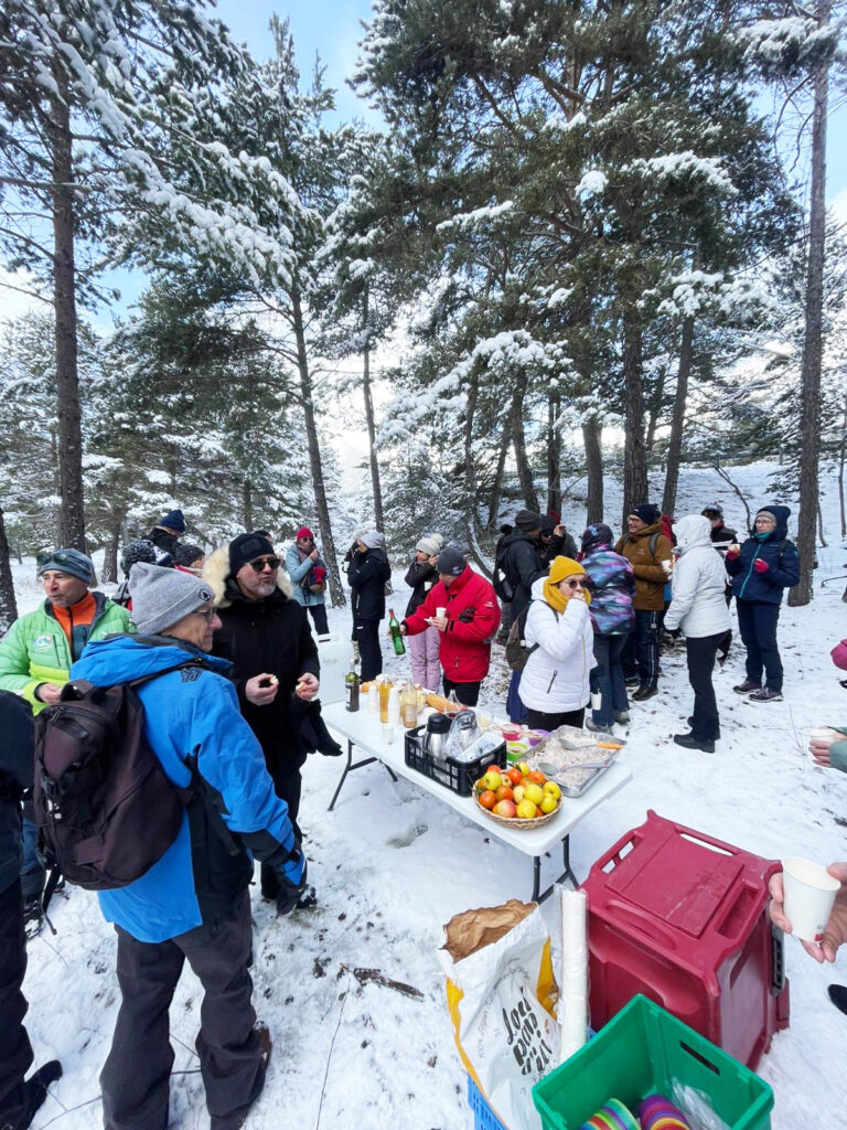 barbecue en montagne