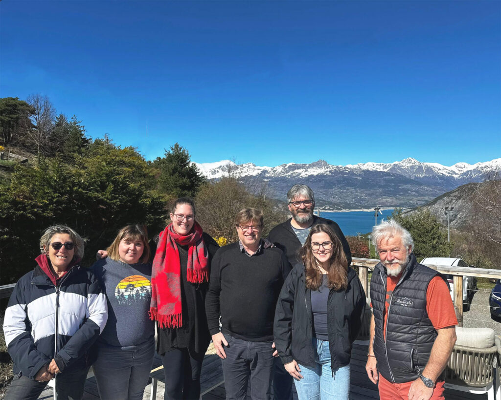 les élèves de la formation RET de l'UNAT